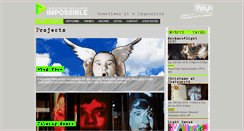Desktop Screenshot of impossible.org.uk