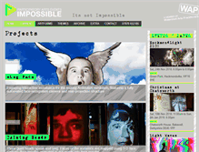 Tablet Screenshot of impossible.org.uk
